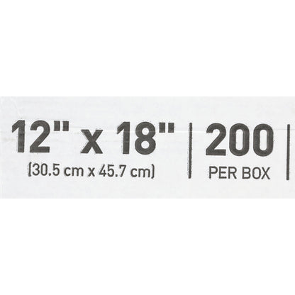 McKesson Argent™ Sure-Check® Sterilization Pouch Ethylene Oxide (EO) Gas / Steam 12 X 18 Inch Transparent / Blue Self Seal Paper / Film (527136_CS)
