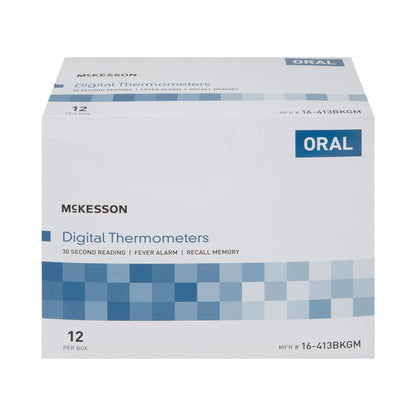 McKesson Digital Stick Thermometer Oral Probe Handheld (491094_EA)