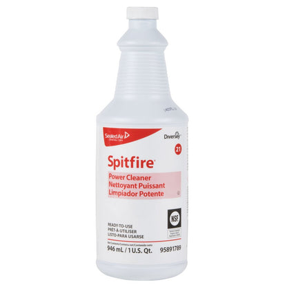Diversey™ Spitfire® Surface Cleaner Alcohol Based Trigger Spray Liquid 32 oz. Bottle Pine Scent NonSterile (852953_CS)