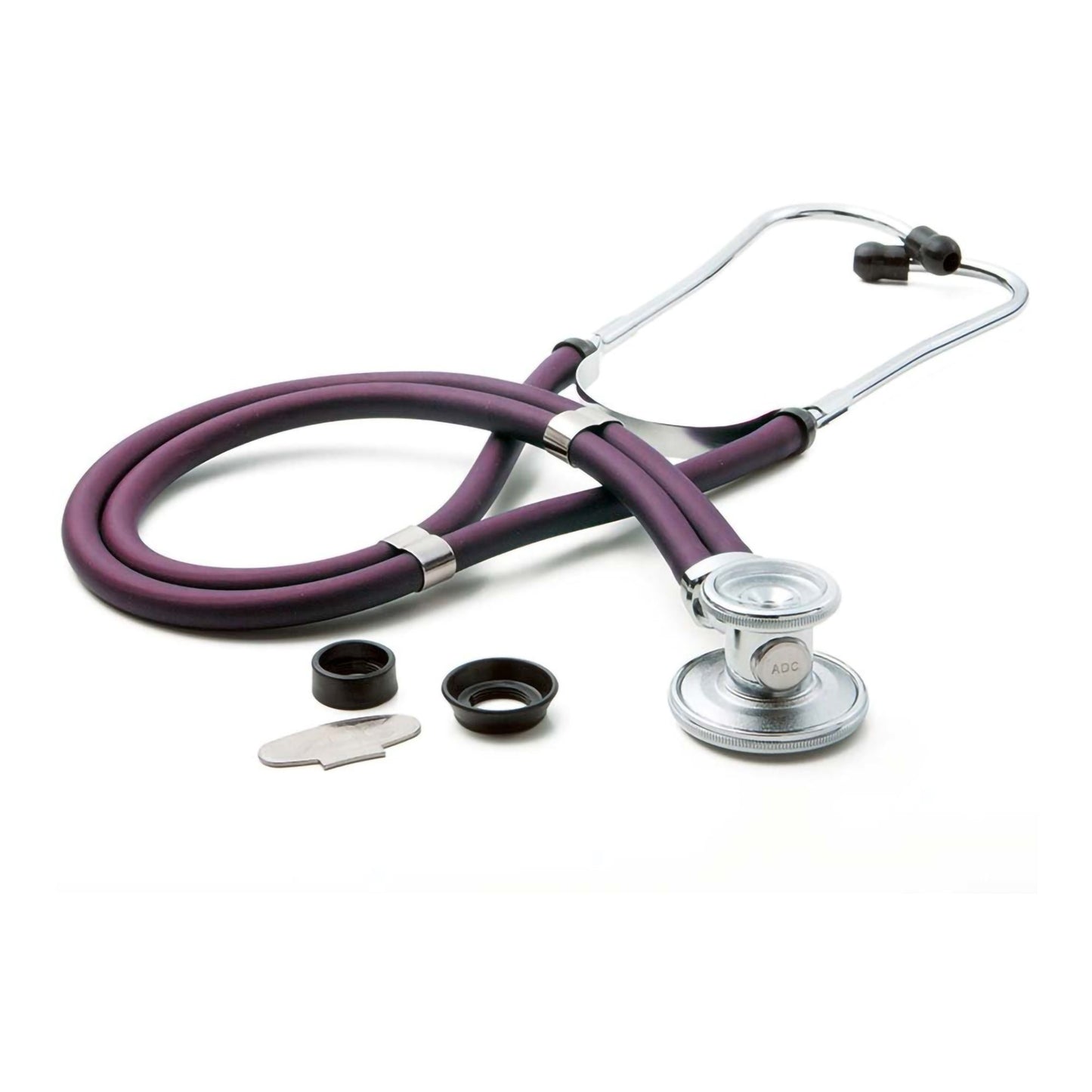 McKesson Sprague Stethoscope Purple 2-Tube 22 Inch Tube Double Sided Chestpiece (1089452_EA)