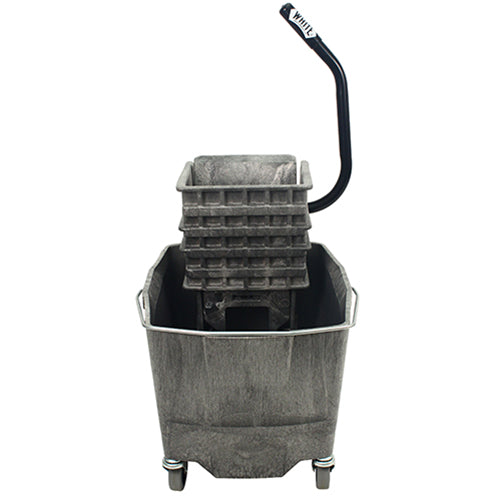 Impact® Premium Sidepress Bucket & Wringer Combo, Gray, 1/Each (IMP6G2635-3G)