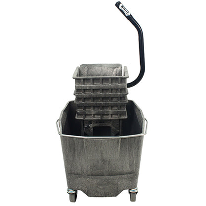 Impact® Premium Sidepress Bucket & Wringer Combo, Gray, 1/Each (IMP6G2635-3G)