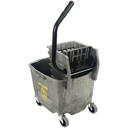 Impact® Premium Sidepress Bucket & Wringer Combo, Gray, 1/Each (IMP6G2635-3G)