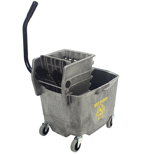 Impact® Premium Sidepress Bucket & Wringer Combo, Gray, 1/Each (IMP6G2635-3G)