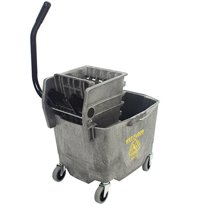 Impact® Premium Sidepress Bucket & Wringer Combo, Gray, 1/Each (IMP6G2635-3G)