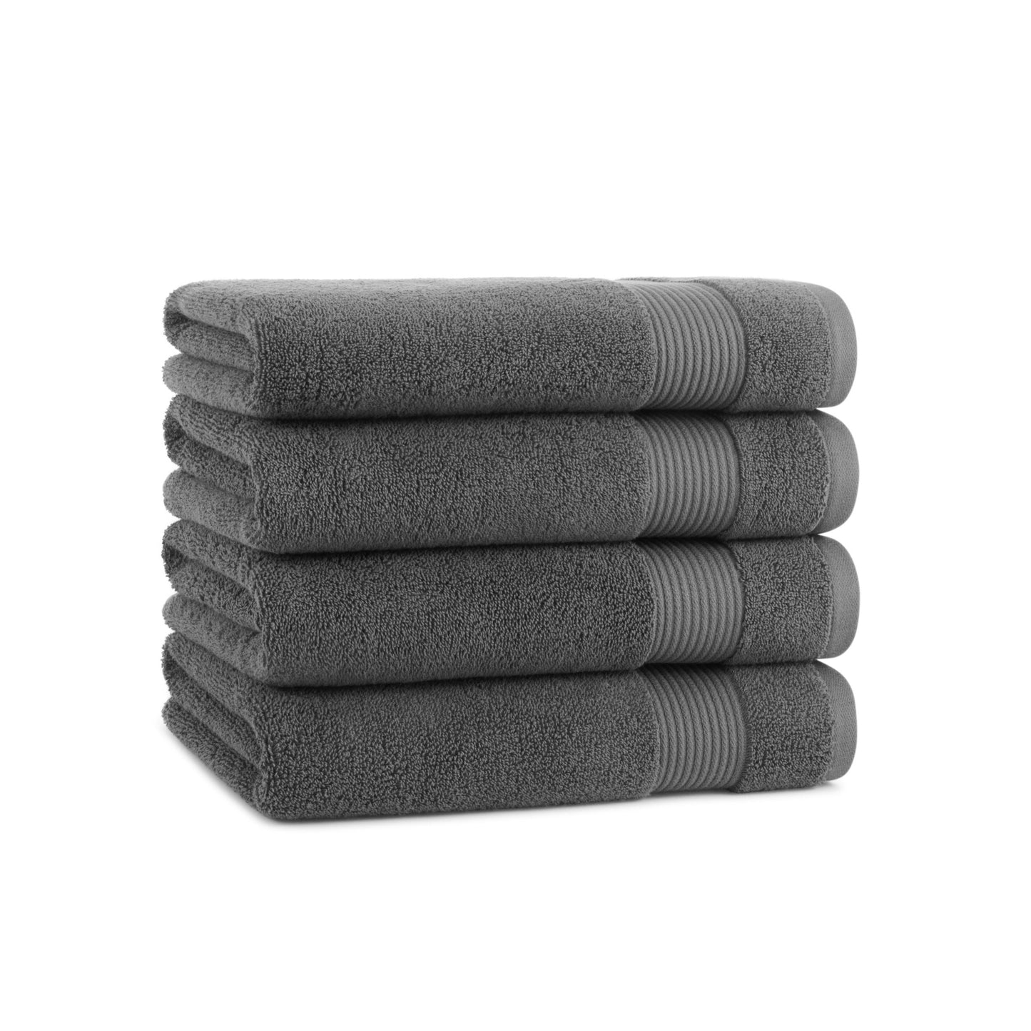 Arkwright Home® Host & Home Bath Towel 27x54 Dark Grey, 24/Case (BT-HH2754-DG-CS)