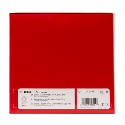 New Image™ Ostomy Pouch Two-Piece System 7 Inch Length Closed End (569973_BX)