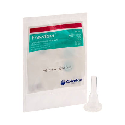 Clear Advantage® Male External Catheter Self-Adhesive Strip Silicone Medium (205264_CS)