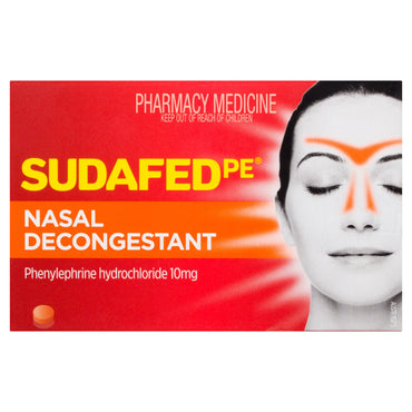 J & J Sales Nasal Decongestant 10 mg Strength Tablet 18 per Bottle (1178562_BT)
