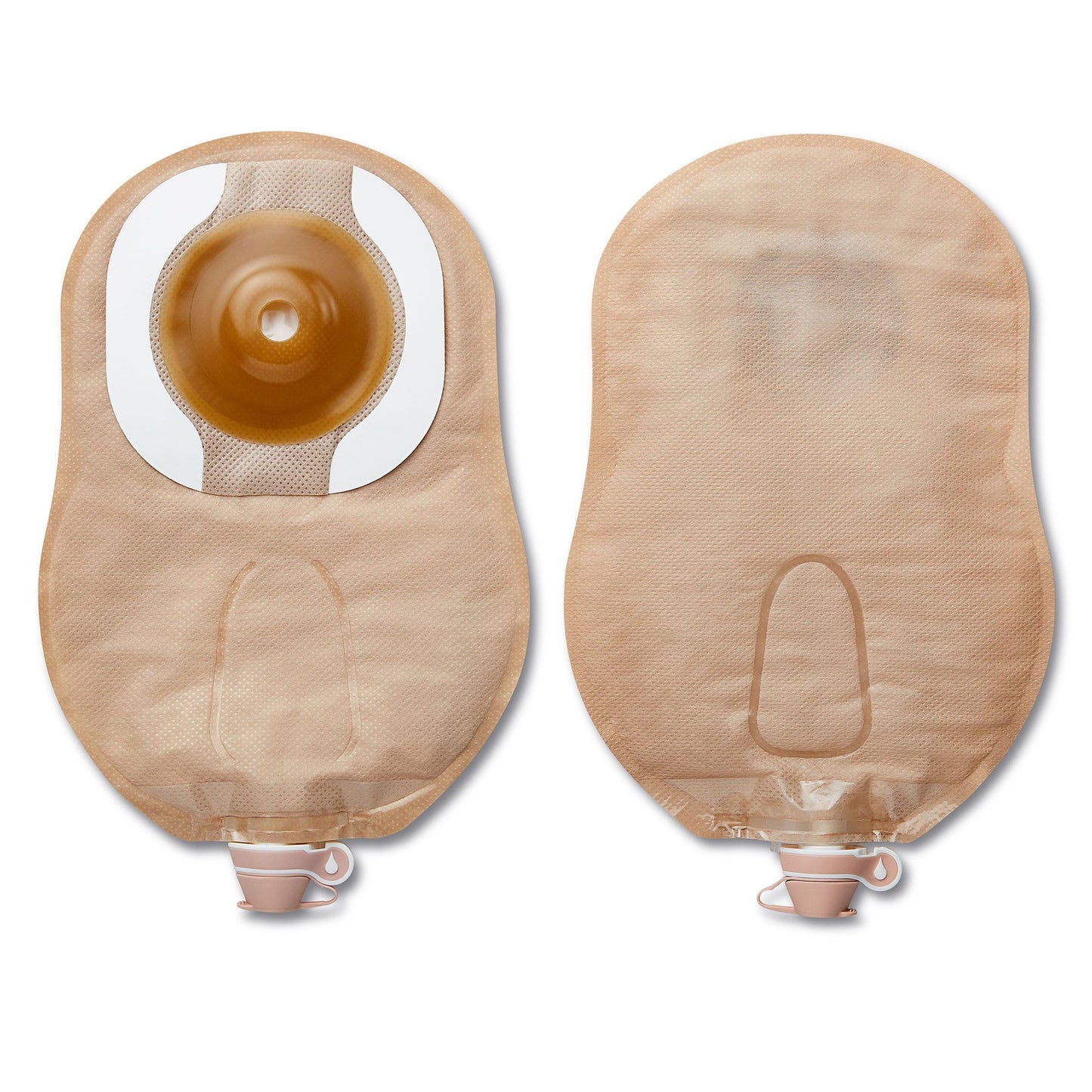 Premier™ Urostomy Pouch One-Piece System 9 Inch Length Convex, Pre-Cut 1 Inch Stoma Drainable (1040896_BX)