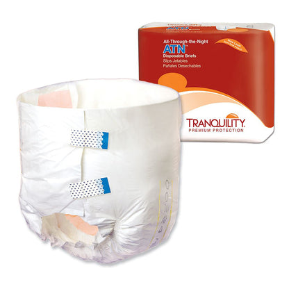 Tranquility® ATN Unisex Adult Incontinence Brief Large Disposable Heavy Absorbency (665234_BG)