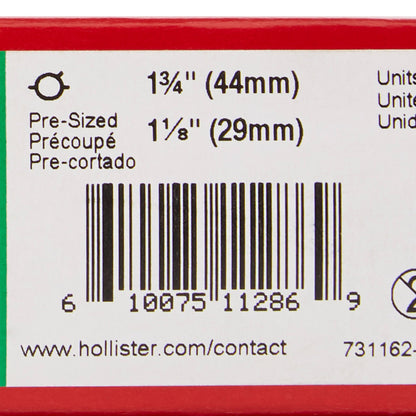 New Image™ Flextend™ Ostomy Barrier Precut, Extended Wear Adhesive Tape 44 mm Flange Green Code System Hydrocolloid 1-1/8 Inch Opening (505945_BX)