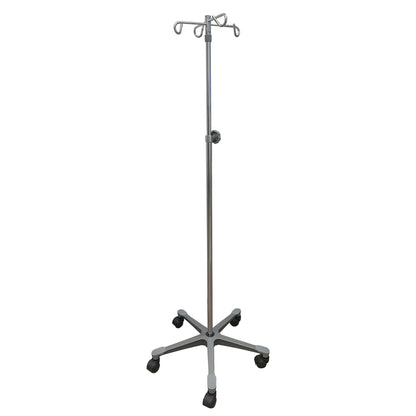McKesson IV Stand Floor Stand 4 Hooks 5 Legs with Casters (1223673_EA)