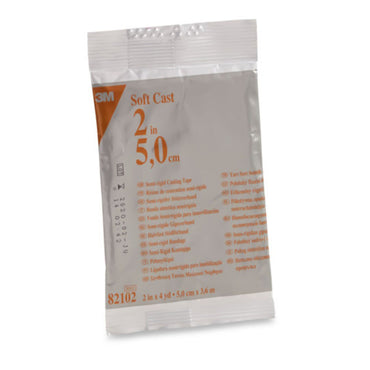 3M™ Scotchcast™ Soft Cast Cast Tape 2 Inch X 12 Foot Fiberglass White (1056752_CS)