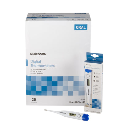McKesson Digital Stick Thermometer Oral Probe Handheld (508755_BX)