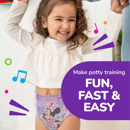Pull-Ups® Female Toddler Training Pants Size 4T to 5T Disposable Moderate Absorbency (1160321_PK)