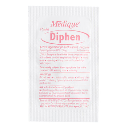 Diphen Allergy Relief 25 mg Strength Tablet 200 per Box (406725_BX)