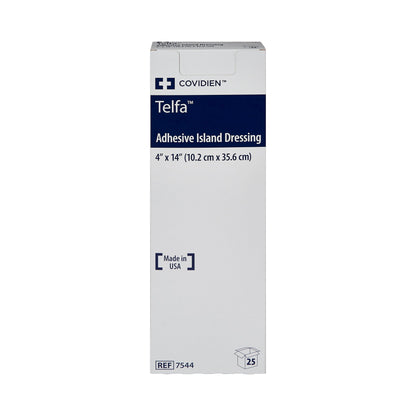 Telfa™ Island Dressing 4 X 14 Inch Rectangle Sterile (235821_CS)