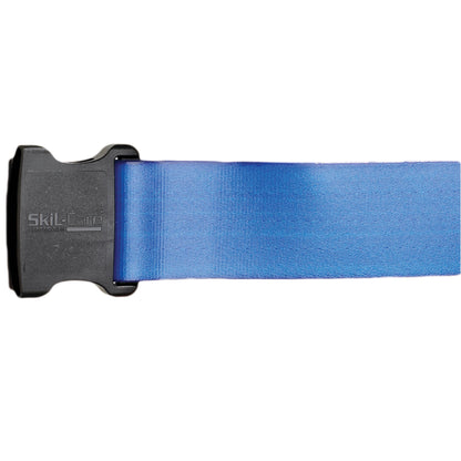 SkiL-Care™ PathoShield Gait Belt 60 Inch Length Blue Plastic Coated Webbing (722382_EA)