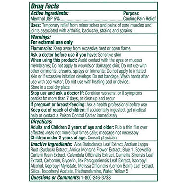 Biofreeze® Professional Topical Pain Relief 5% Strength Menthol Topical Gel 3 oz. (1027515_BX)