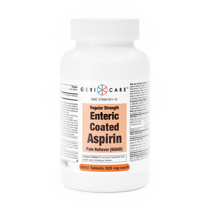 Geri-Care® Pain Relief 325 mg Strength Aspirin Tablet 1,000 per Bottle (633790_BT)