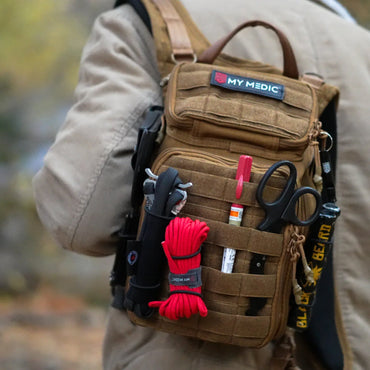 My Medic™ RECON Pro First Aid Kit Red Nylon Backpack (1207724_EA)