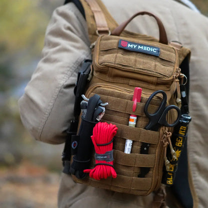 My Medic™ RECON Pro First Aid Kit Red Nylon Backpack (1207724_EA)