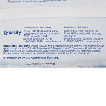 TENA ProSkin™ Ultra Personal Cleansing Wipe Soft Pack Unscented 48 Count (931642_CS)