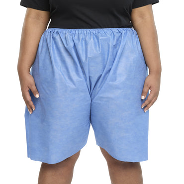 HPK Industries Exam Shorts 3X-Large Blue SMS Adult Disposable (898333_CS)