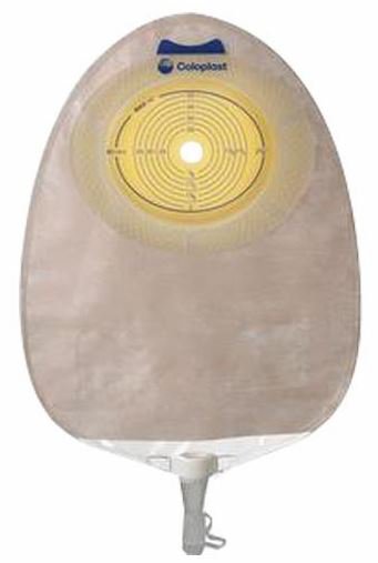 SenSura® Urostomy Pouch One-Piece System 10-3/8 Inch Length, Maxi Convex Light, Trim to Fit 5/8 to 1-5/16 Inch Stoma Drainable (841804_BX)