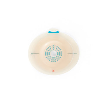 SenSura® Mio Convex Ostomy Barrier Trim to Fit, Extended Wear Elastic Adhesive 50 mm Flange Red Code System 15 to 40 mm Opening (995411_BX)