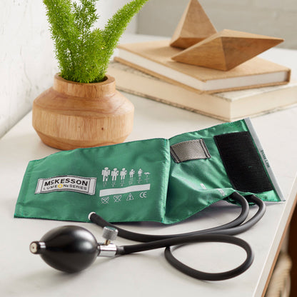 McKesson LUMEON™ Reusable Blood Pressure Cuff and Bulb 13.9 to 19.5 cm Arm Nylon Cuff Child Cuff (803209_CS)