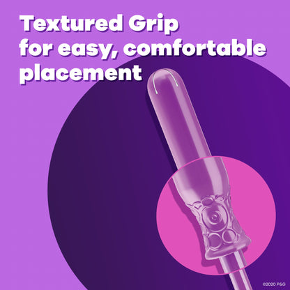 Tampax® Radiant Tampon Regular Absorbency Plastic Applicator Individually Wrapped (1229259_BX)