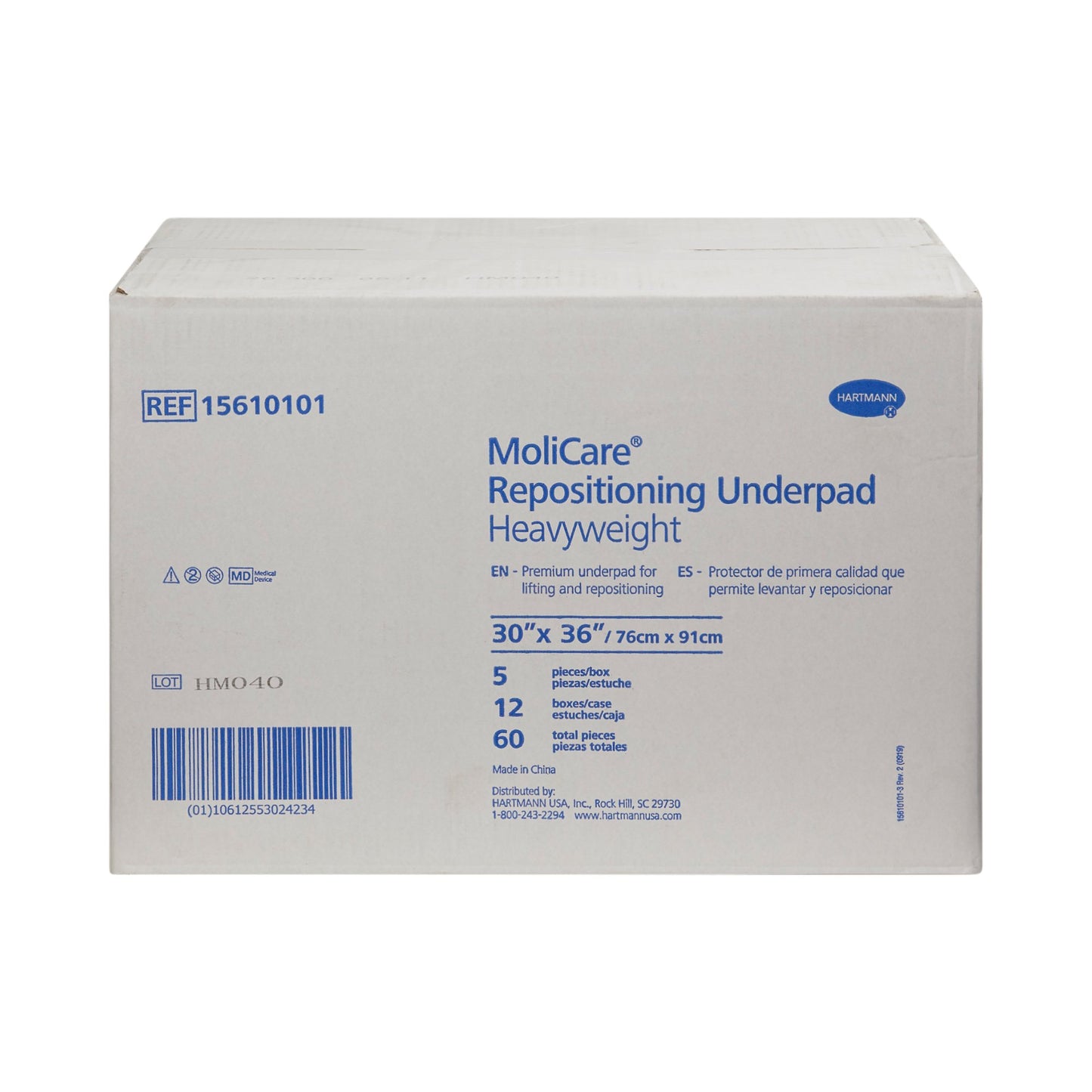 MoliCare® Disposable Underpad 30 X 36 Inch Polymer Heavy Absorbency (1129927_BG)