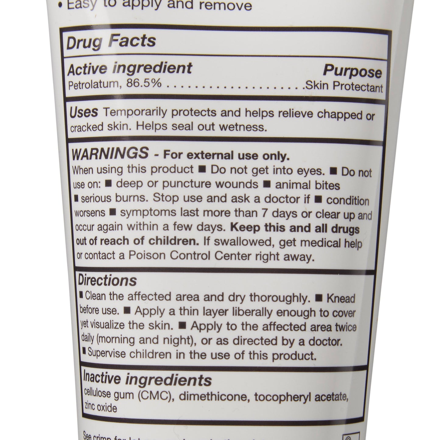 Critic-Aid® Clear Skin Protectant with CMC 6 oz. Tube Scented Ointment CHG Compatible (542818_TU)