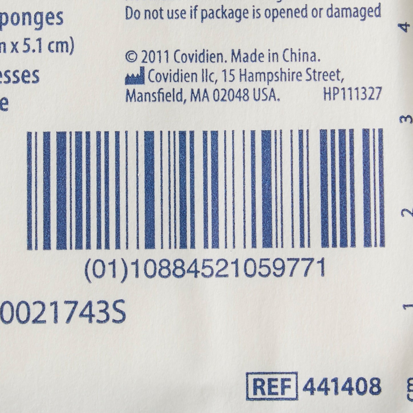Dermacea™ I.V. Sponge 2 X 2 Inch 6-Ply Sterile 2 per Pack (516680_CS)