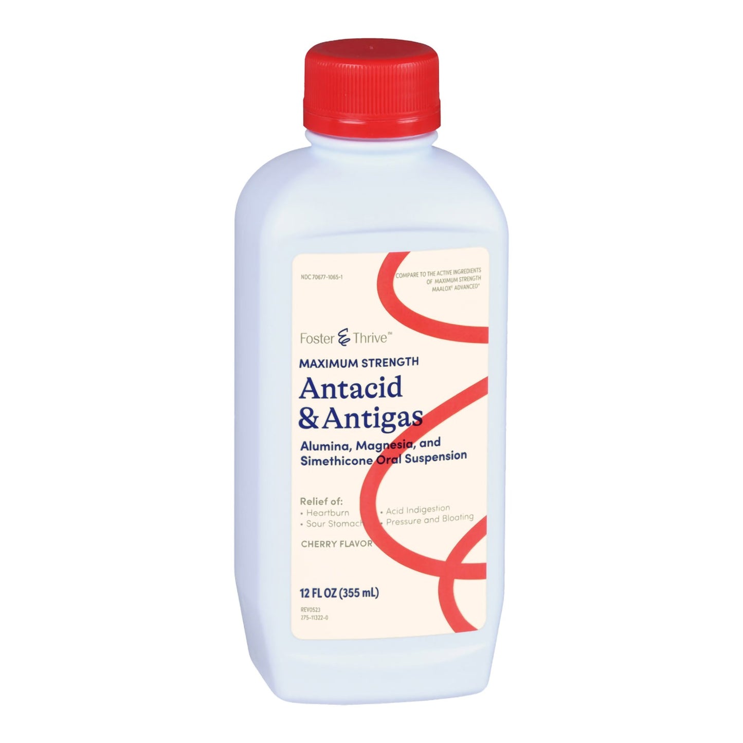 Foster & Thrive™ Antacid 400 mg - 40 mg Strength Liquid 12 oz. (1238939_EA)