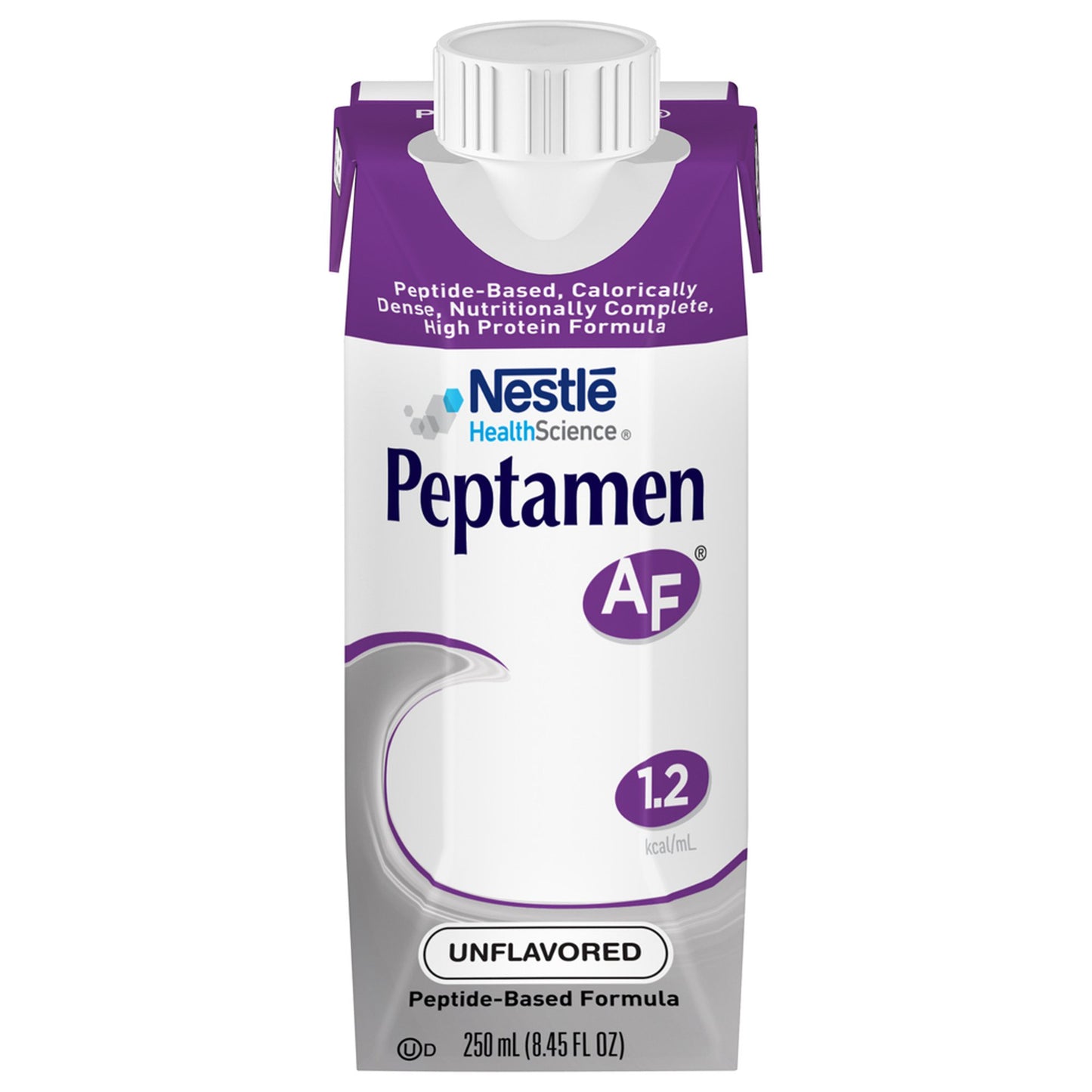 Peptamen AF® Tube Feeding Formula Unflavored Liquid 250 mL Carton (543268_CS)