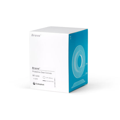 Brava® Ostomy Seal Convex, Starter Hole 3/4 Inch (20mm) (1194623_BX)