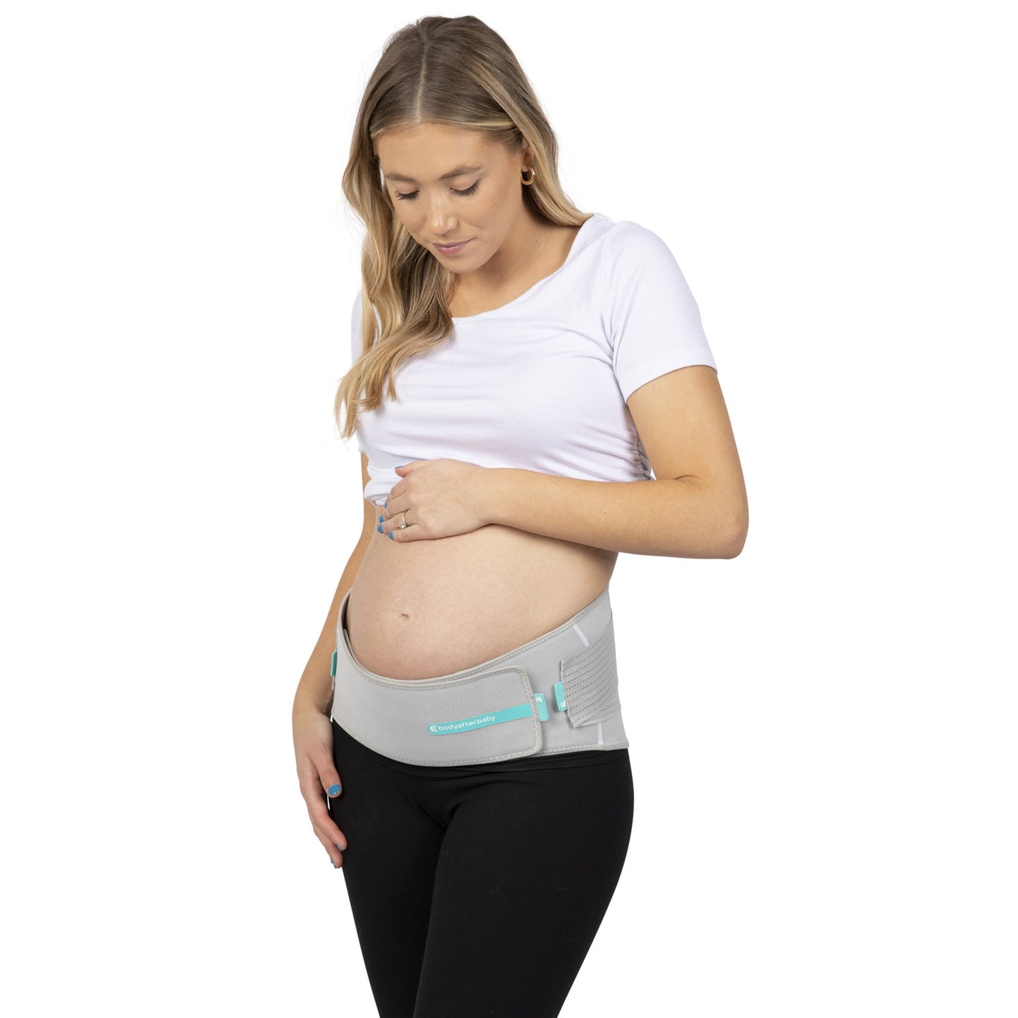 NINER Premium Maternity Support Belt Small Hook and Loop Closure 24 to 32 Inch Under Belly Circumference / 0 to 4 Pre-Pregnancy Pant Size Adult (1234814_EA)