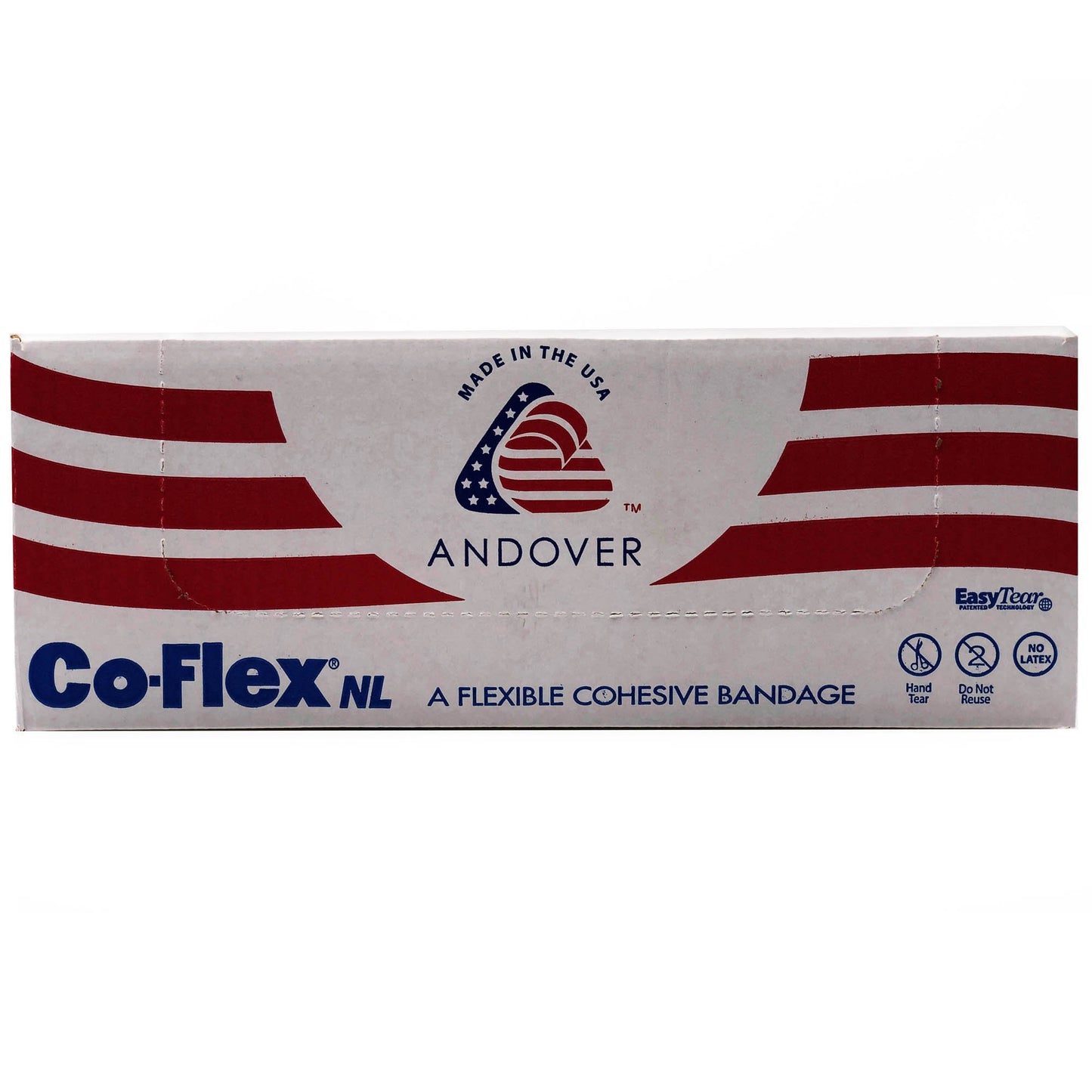 CoFlex® NL Cohesive Bandage 2 Inch X 5 Yard Self-Adherent Closure Tan NonSterile 12 lbs. Tensile Strength (364341_CS)