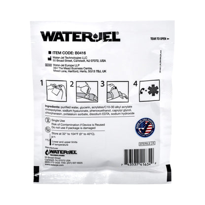 Water-Jel® First Responder Hydrogel Burn Dressing Sheet 4 X 16 Inch Sterile (1071033_CS)