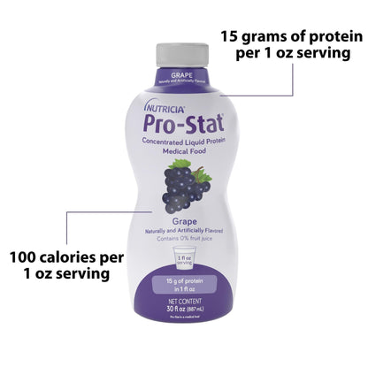 Pro-Stat® Oral Supplement Grape Flavor Liquid 30 oz. Bottle (728063_CS)