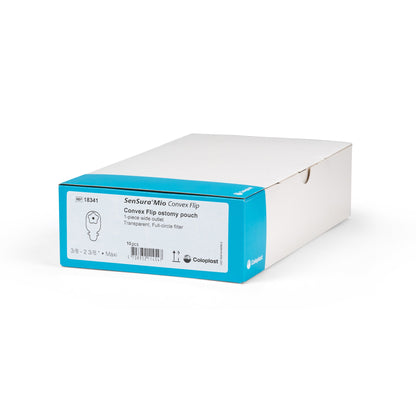 SenSura® Mio Concave Ostomy Pouch One-Piece System 11 Inch Length, Maxi Convex, Trim to Fit 3/8 to 2-3/8 Inch Stoma Drainable (1124337_BX)