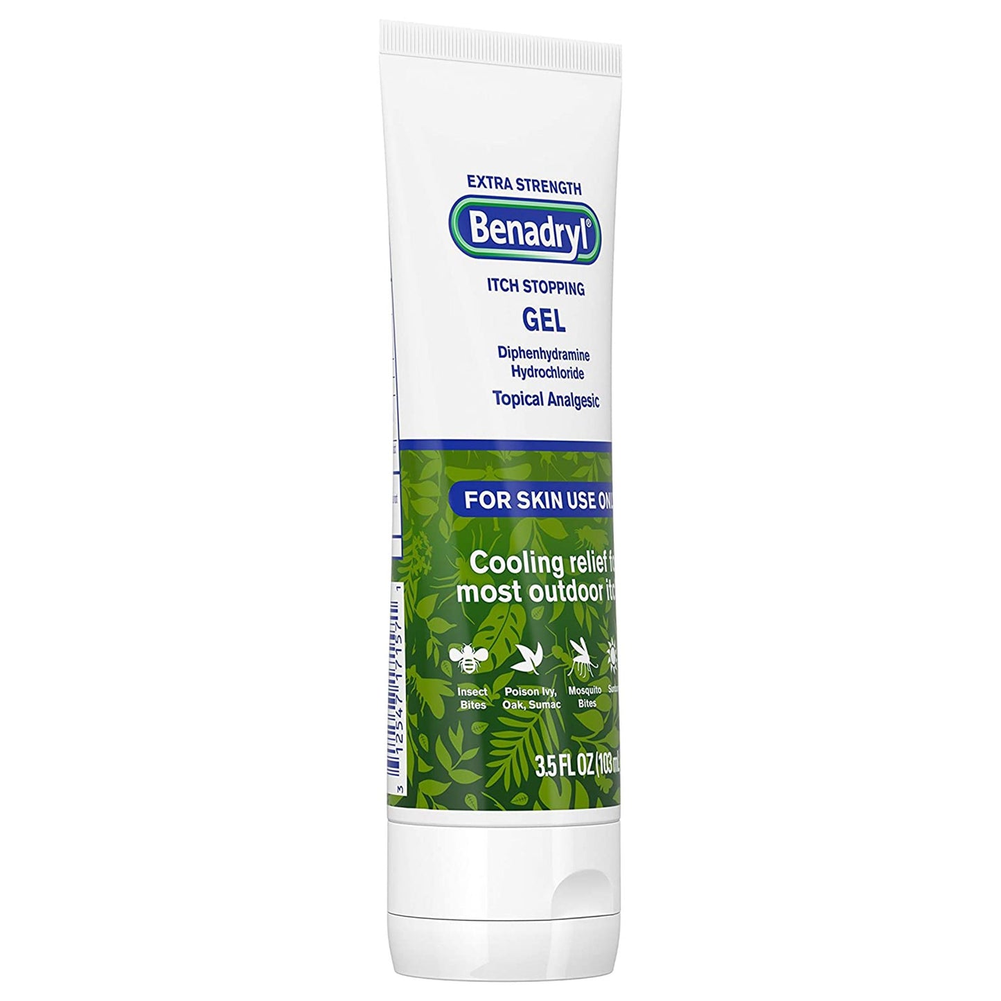 Benadryl® Itch Relief 2% Strength Gel 3.5 oz. Tube (874402_EA)