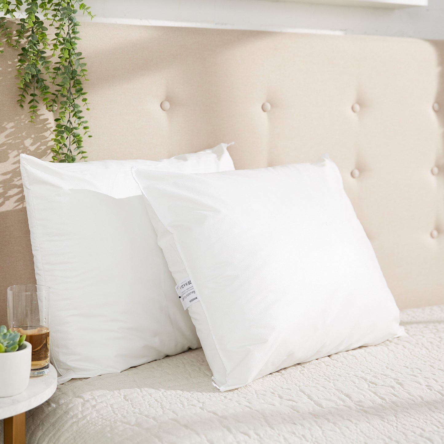 McKesson Bed Pillow 20 X 26 Inch White Reusable (939586_CS)