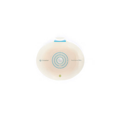 SenSura® Mio Click Ostomy Barrier Trim to Fit, Extended Wear Elastic Adhesive 40 mm Flange Green Code System 3/8 to 1-3/8 Inch Opening (883916_BX)