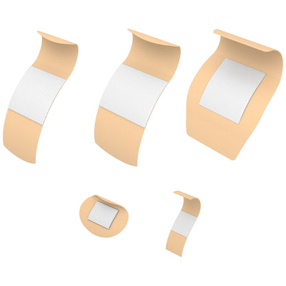 Dynarex Adhesive Strip 1 X 3 Inch Plastic Rectangle Sheer Sterile (953299_CS)