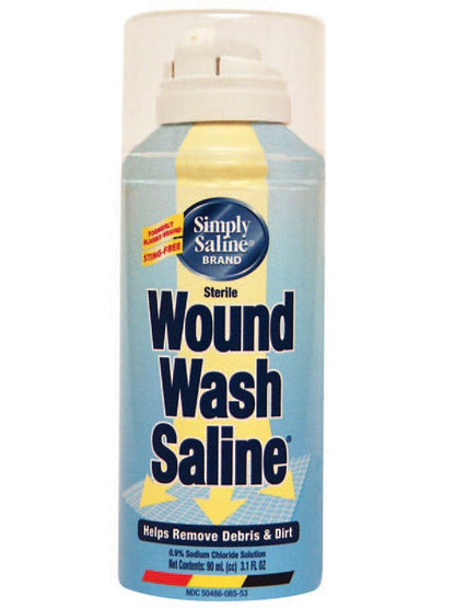 Simply Saline™ Wound Wash Wound Cleanser 3 oz. Spray Can Sterile (836408_EA)