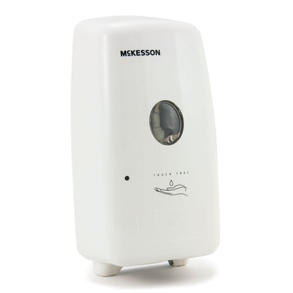 McKesson Hand Hygiene Dispenser White Plastic Touch Free 1000 mL Wall Mount (982833_EA)